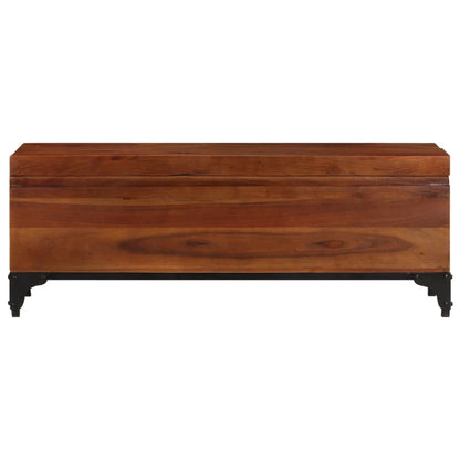 Storage Trunk 110x35x41 cm Solid Acacia Wood