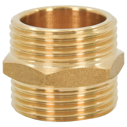 Suction Hose with Brass Connectors Black 1.1" 10 m PVC