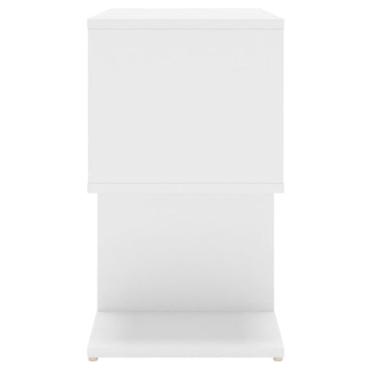 Bedside Cabinets 2 pcs White 50x30x51.5 cm Engineered Wood