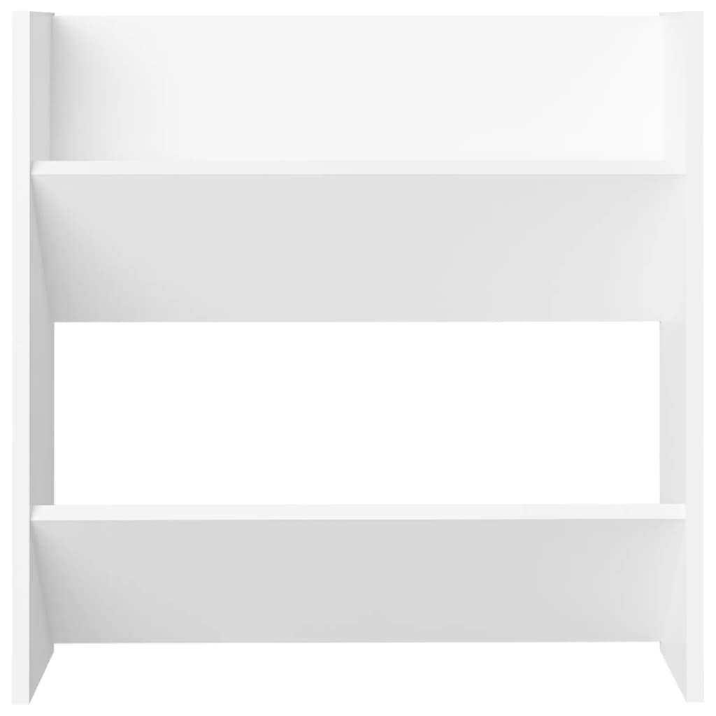 Wall Shoe Cabinets 4 pcs White 60x18x60 cm Engineered Wood