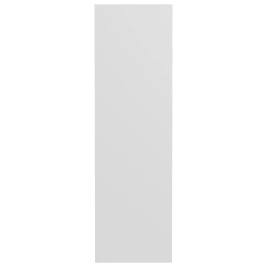 Wall Shoe Cabinets 4 pcs White 60x18x60 cm Engineered Wood