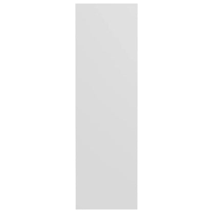 Wall Shoe Cabinets 4 pcs White 60x18x60 cm Engineered Wood