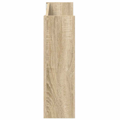 Wall Shoe Cabinets 2 pcs Sonoma Oak 80x18x60cm Engineered Wood