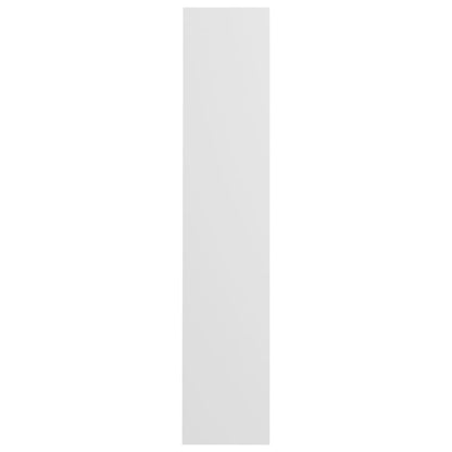 Wall Shoe Cabinet White 60x18x90 cm Engineered Wood
