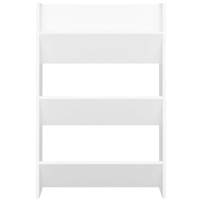 Wall Shoe Cabinets 2 pcs  White 60x18x90 cm Engineered Wood