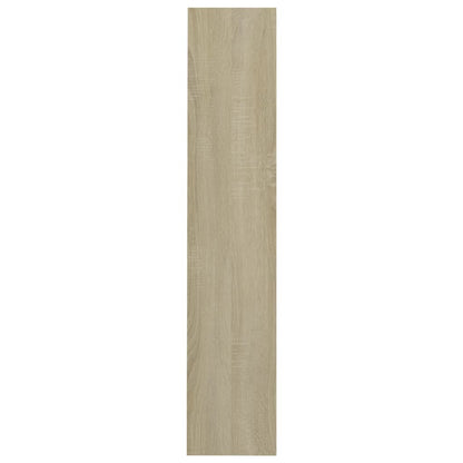 Wall Shoe Cabinets 2 pcs  Sonoma Oak 60x18x90 cm Engineered Wood