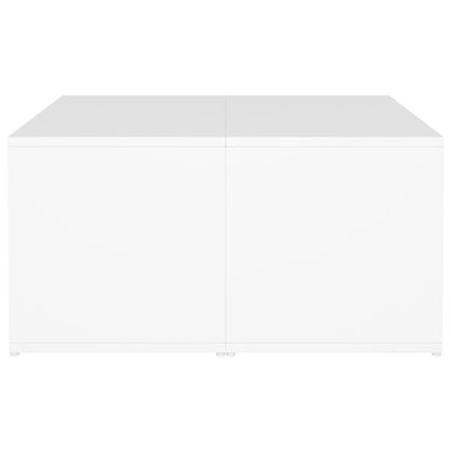 Coffee Tables 4 pcs White 33x33x33 cm Engineered Wood