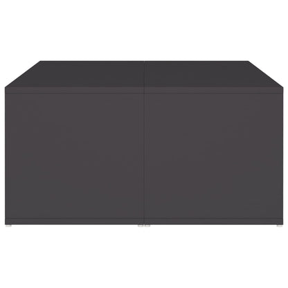 Coffee Tables 4 pcs Grey 33x33x33 cm Engineered Wood