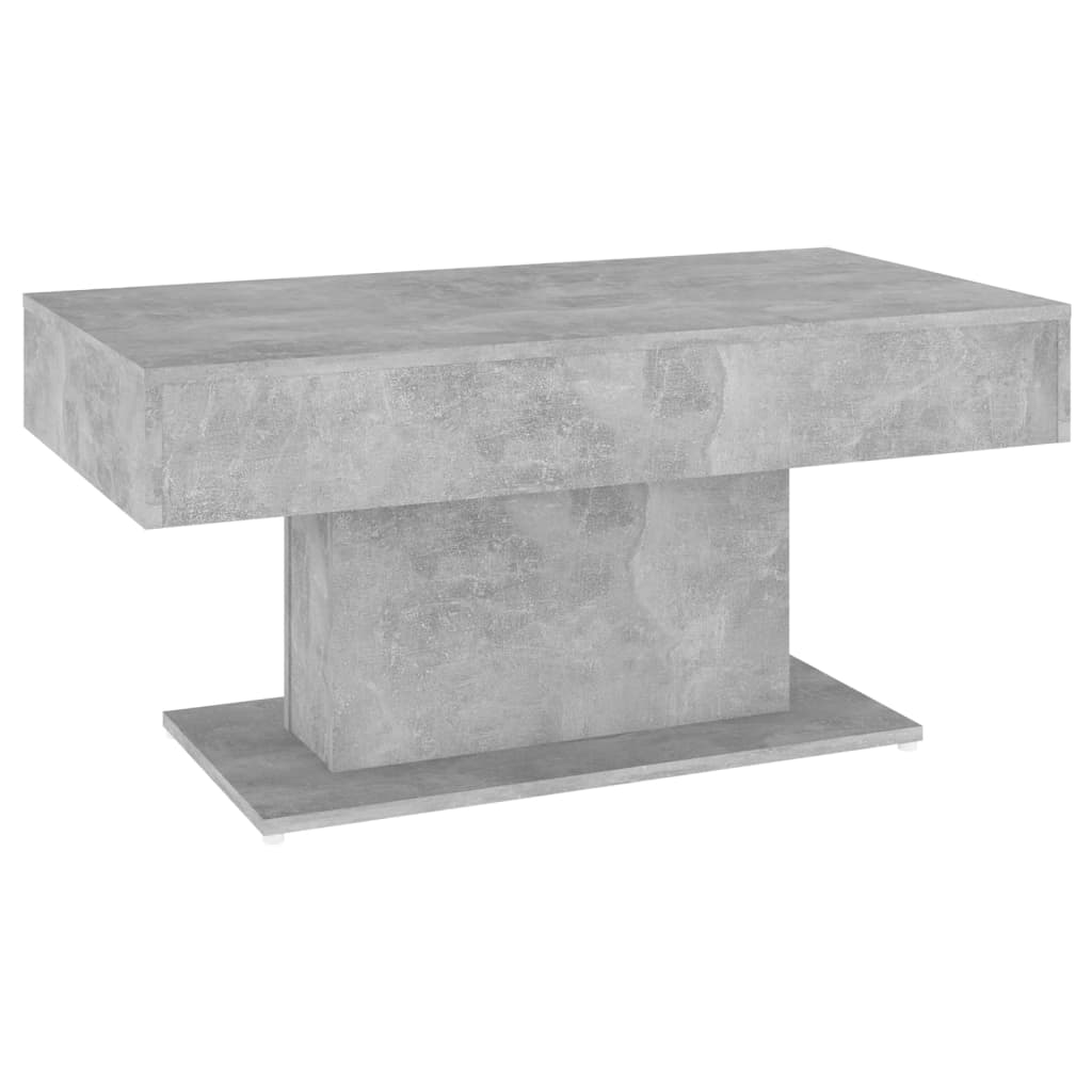 Coffee Table Concrete Grey 96x50x45 cm Engineered Wood