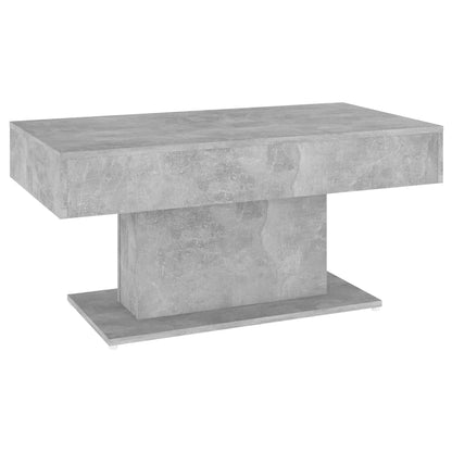 Coffee Table Concrete Grey 96x50x45 cm Engineered Wood