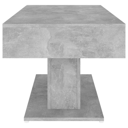 Coffee Table Concrete Grey 96x50x45 cm Engineered Wood