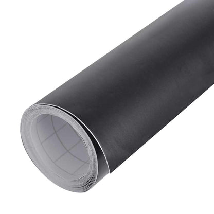 Car Films 2 pcs Matt Black 100x150 cm+50x150 cm