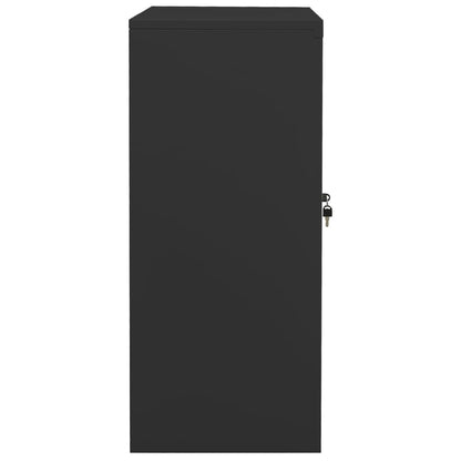 Office Cabinet Anthracite 90x40x90 cm Steel