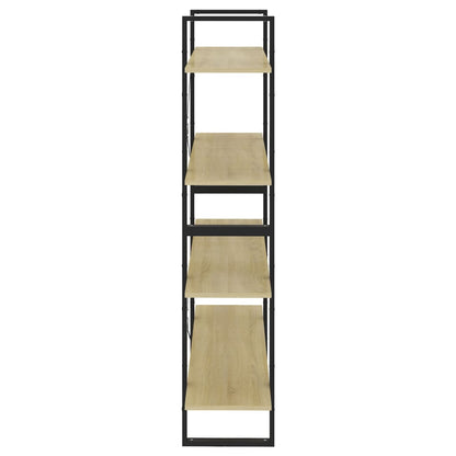 4-Tier Book Cabinet Sonoma Oak 100x30x140 cm Engineered Wood