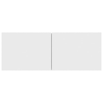 TV Cabinets 3 pcs White Engineered Wood