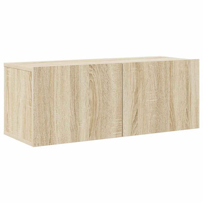 8 Piece TV Cabinet Set Sonoma Oak Engineered Wood