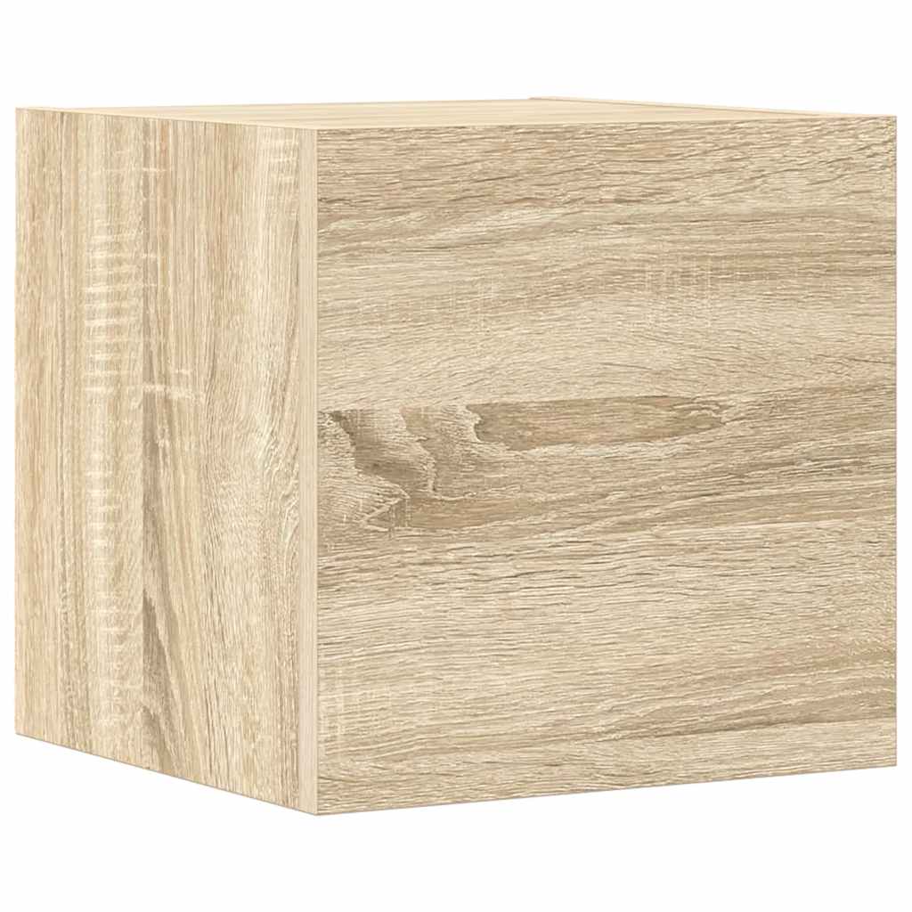 8 Piece TV Cabinet Set Sonoma Oak Engineered Wood