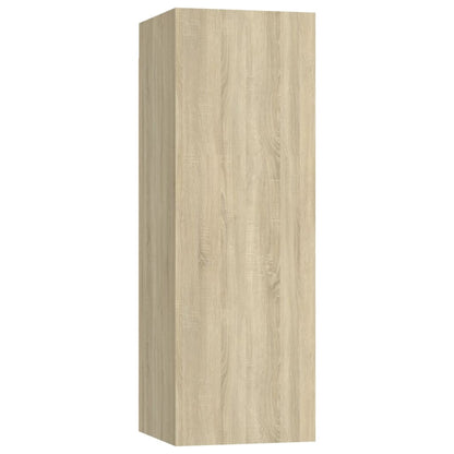 10 Piece TV Cabinet Set Sonoma Oak Engineered Wood