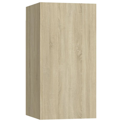 10 Piece TV Cabinet Set Sonoma Oak Engineered Wood