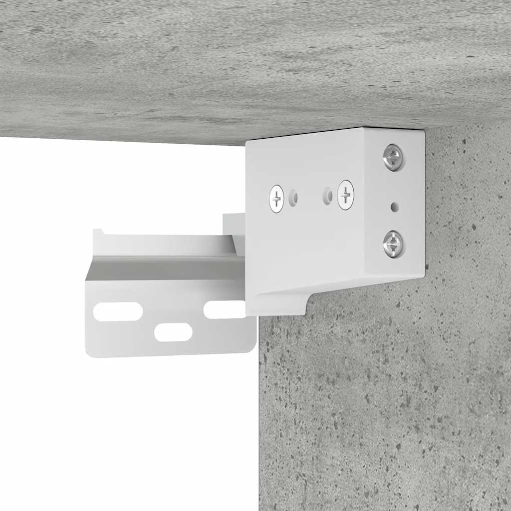 8 Piece TV Cabinet Set Concrete Grey Engineered Wood