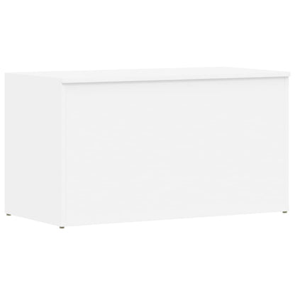 Storage Chest White 84x42x46 cm Engineered Wood