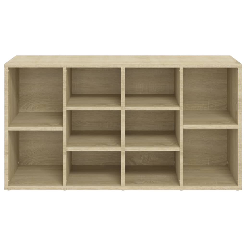 Shoe Bench Sonoma Oak 103x30x55 cm Engineered Wood