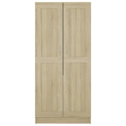 Wardrobe Sonoma Oak 82.5x51.5x180 cm Engineered Wood