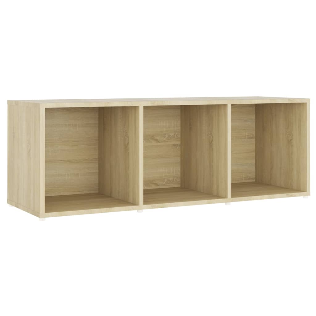 TV Cabinets 2 pcs Sonoma Oak 107x35x37 cm Engineered Wood