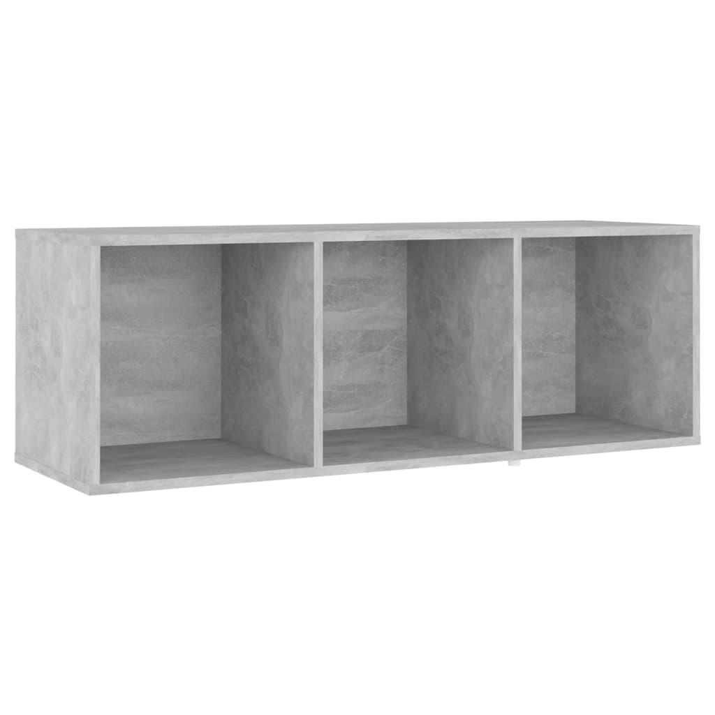 TV Cabinets 2 pcs Concrete Grey 107x35x37 cm Engineered Wood