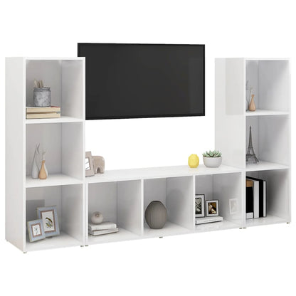| TV Cabinet | 3 pcs 37 x 35 x 107.5 cm