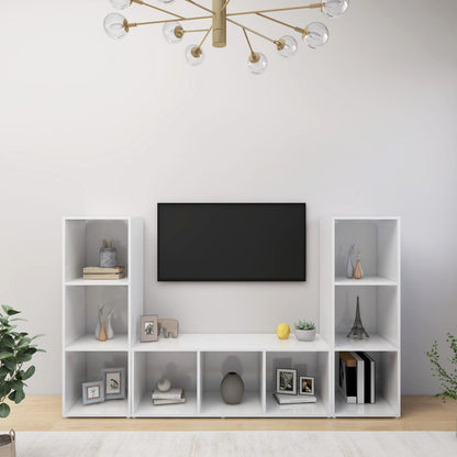 | TV Cabinet | 3 pcs 37 x 35 x 107.5 cm