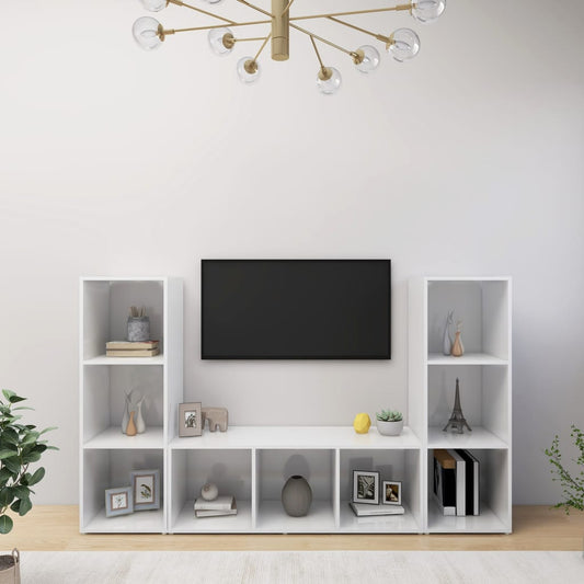 | TV Cabinet | 3 pcs 37 x 35 x 107.5 cm