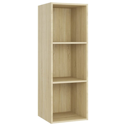 TV Cabinets 4 pcs Sonoma Oak 107x35x37 cm Engineered Wood