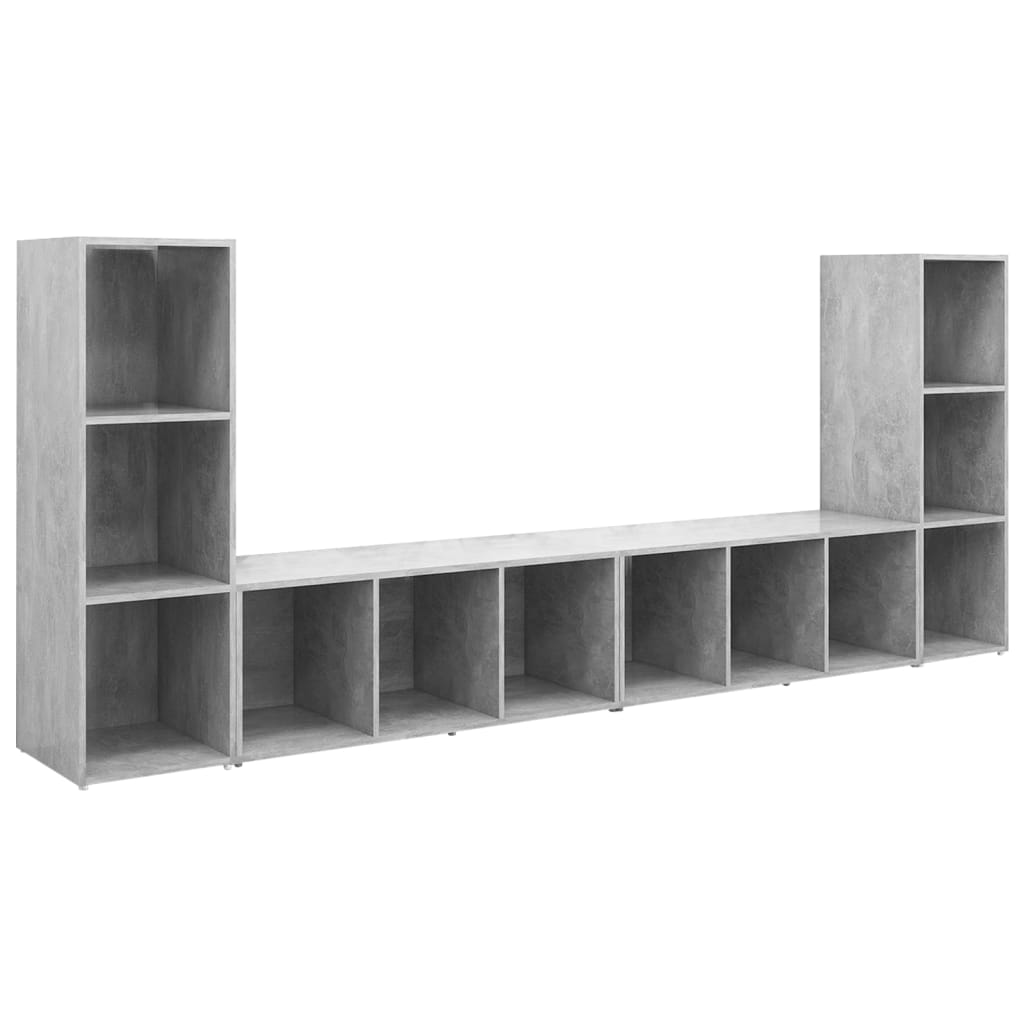| TV Cabinet | 4 pcs 37 x 35 x 107.5 cm