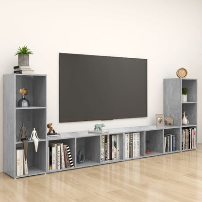 | TV Cabinet | 4 pcs 37 x 35 x 107.5 cm