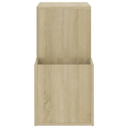 Hall Shoe Cabinet Sonoma Oak 105x35.5x70 cm Engineered Wood