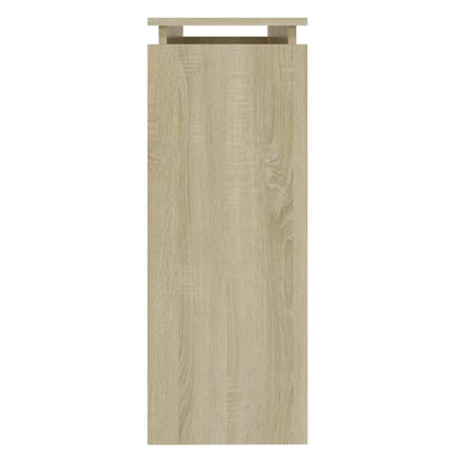 Console Table Sonoma Oak 102x30x80 cm Engineered Wood