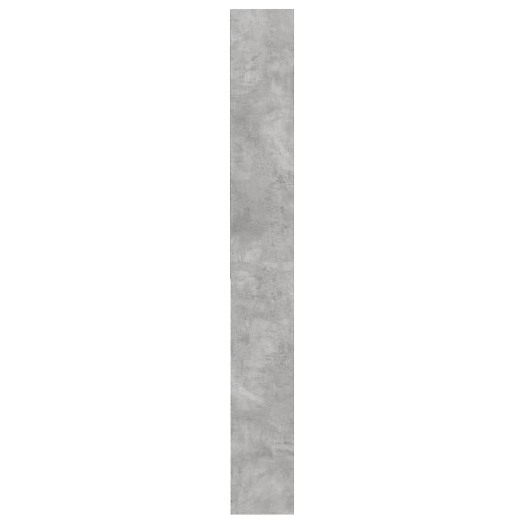 Washing Machine Cabinet Concrete Grey 64x24x190 cm