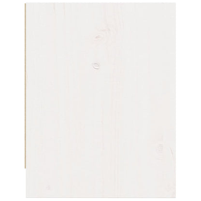Bedside Cabinets 2 pcs White 40x30.5x40 cm Solid Pinewood
