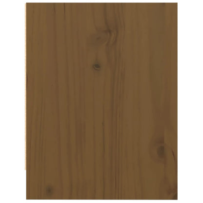 Bedside Cabinets 2 pcs Honey Brown 40x30.5x40 cm Solid Pinewood