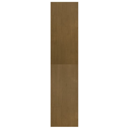 Book Cabinet Room Divider Honey Brown 40x30x135.5 cm Pinewood