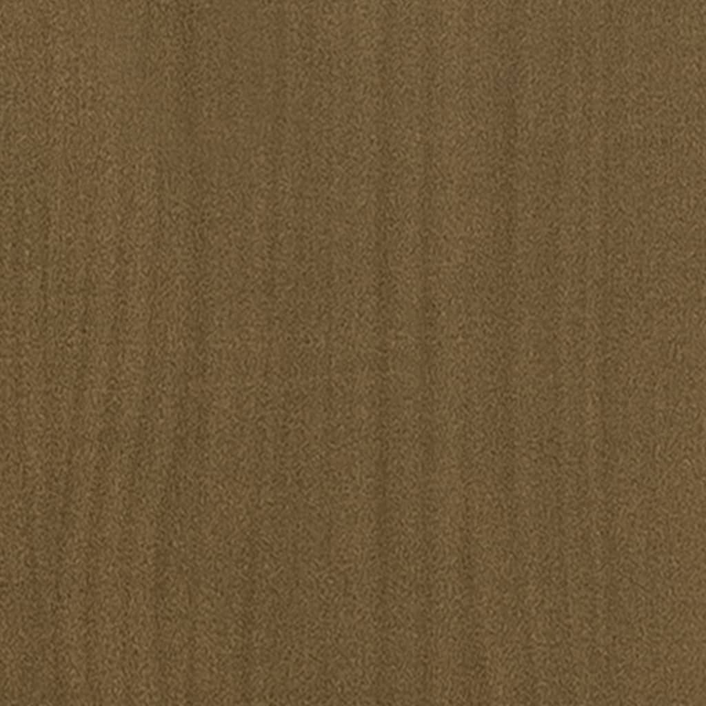 Book Cabinet Room Divider Honey Brown 40x30x135.5 cm Pinewood