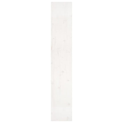 Book Cabinet/Room Divider White 80x30x167.4 cm Solid Wood Pine
