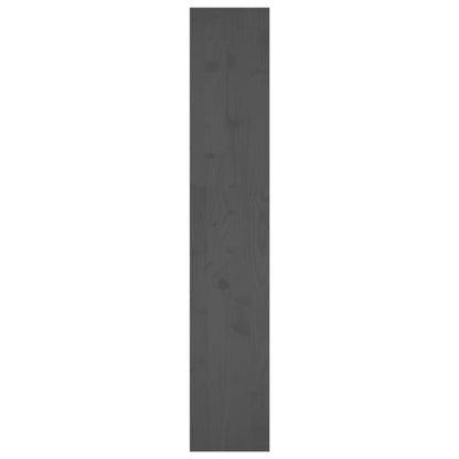 Book Cabinet/Room Divider Grey 80x30x167.4 cm Solid Wood Pine