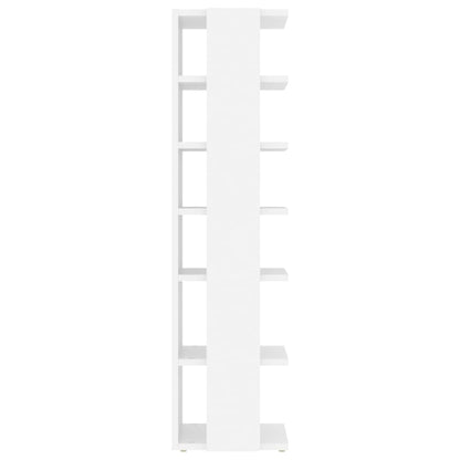 Shoe Cabinet White 27.5x27x102 cm Engineered Wood