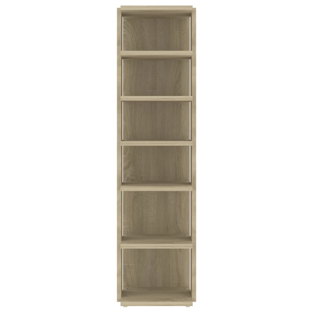 Shoe Cabinets 2 pcs Sonoma Oak 27.5x27x102 cm