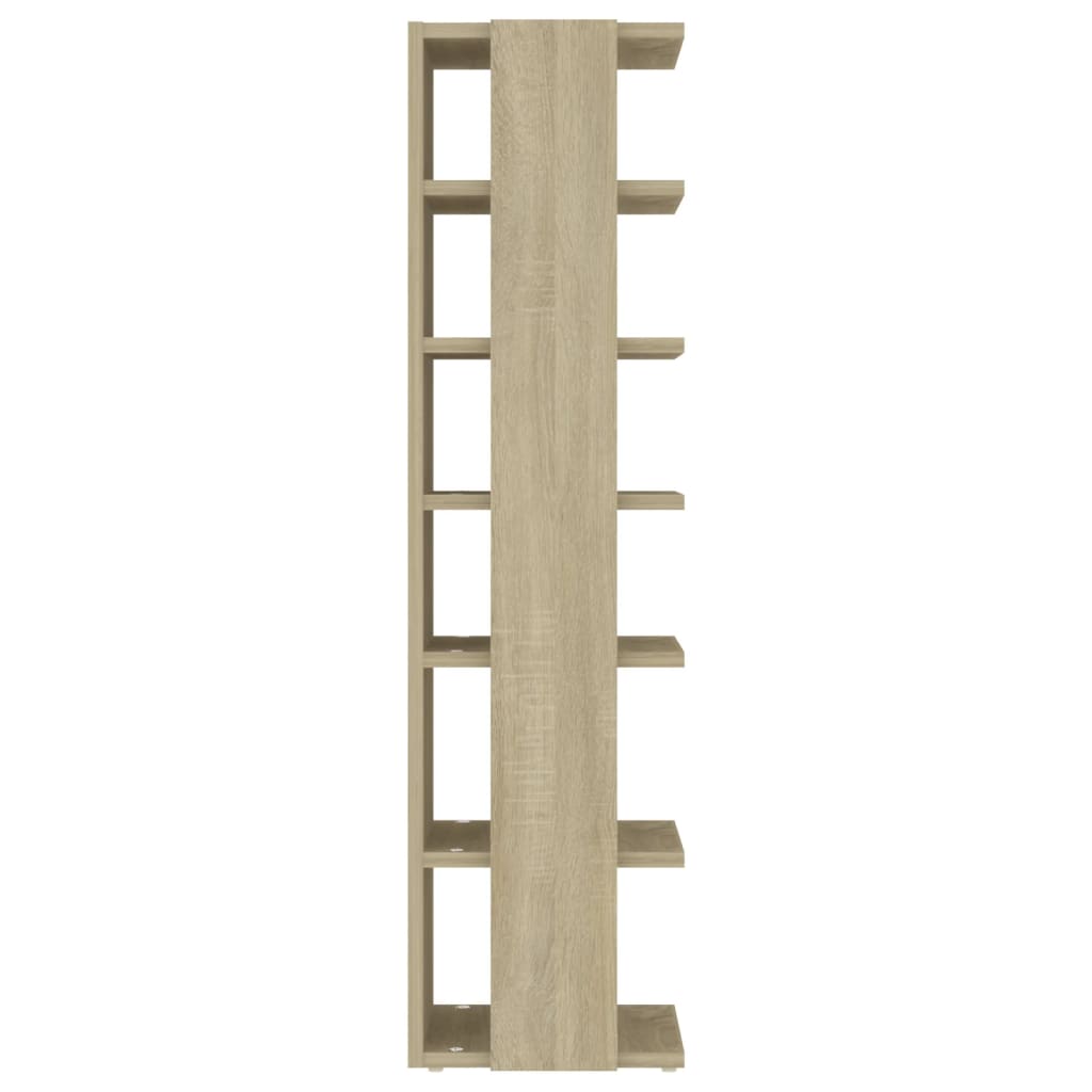 Shoe Cabinets 2 pcs Sonoma Oak 27.5x27x102 cm