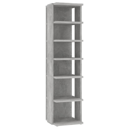 Shoe Cabinets 2 pcs Concrete Grey 27.5x27x102 cm