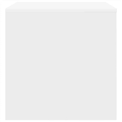 Nesting Tables 3 pcs White Engineered Wood