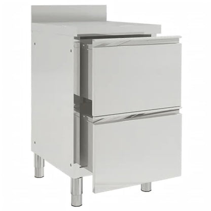 Commercial Kitchen Cabinets 2 pcs Stainless Steel